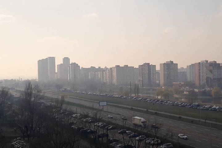 Причиной задымленности в Киеве назвали пожары в Житомирской области