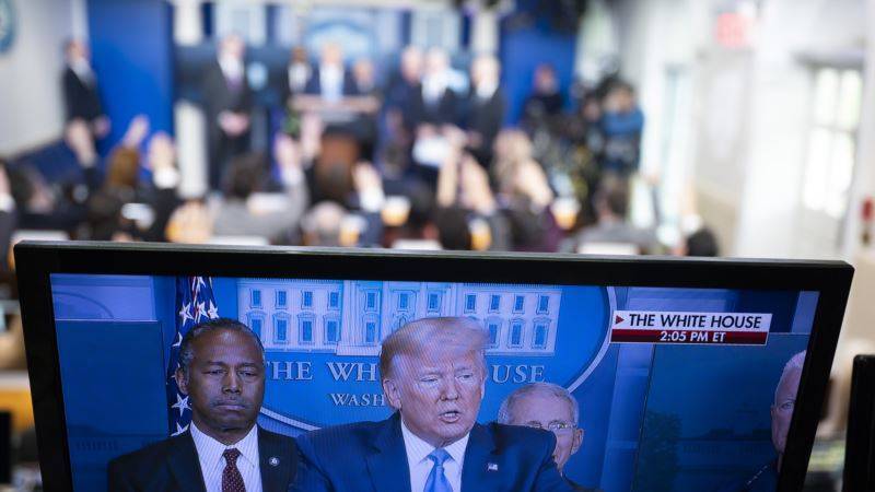 Предвыборный штаб Трампа хочет запретить рекламный ролик с критикой реакции президента на коронавирус