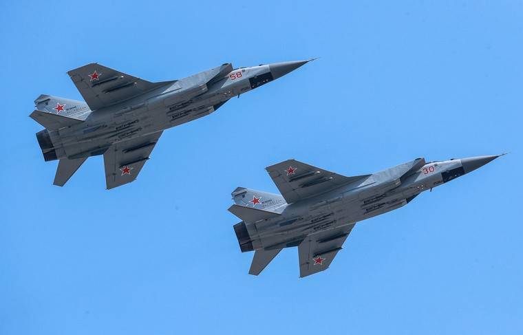 В Казахстане приостановили полёты истребителей МиГ-31