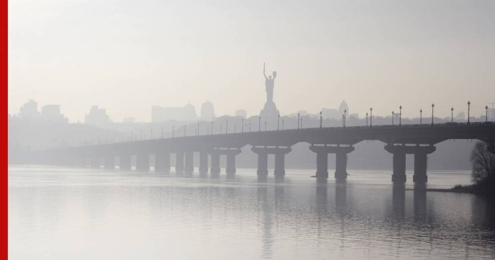 Киев затянуло смогом от пожаров в Чернобыльской зоне отчуждения