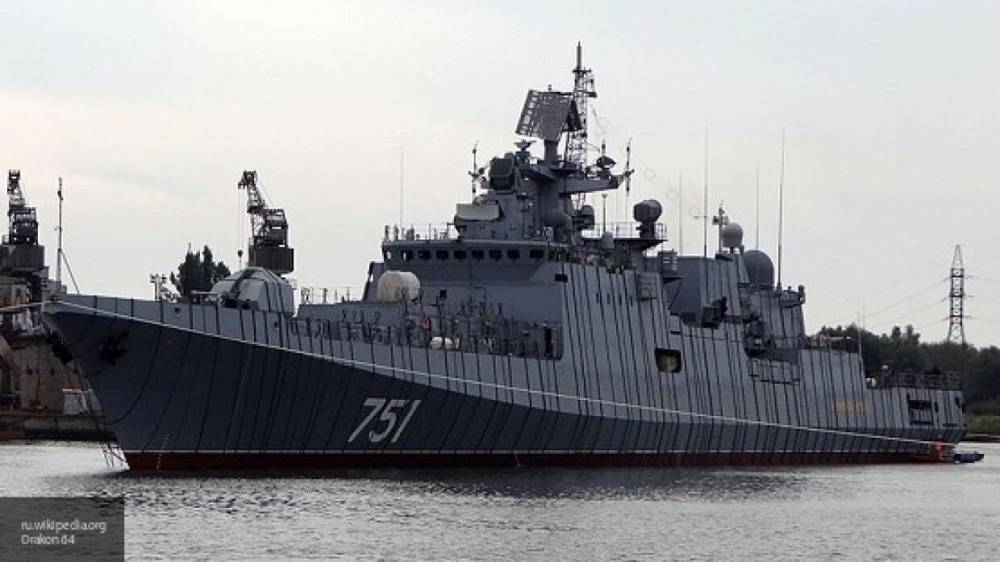 Черноморский флот РФ успешно отработал отражение нападения "противника"