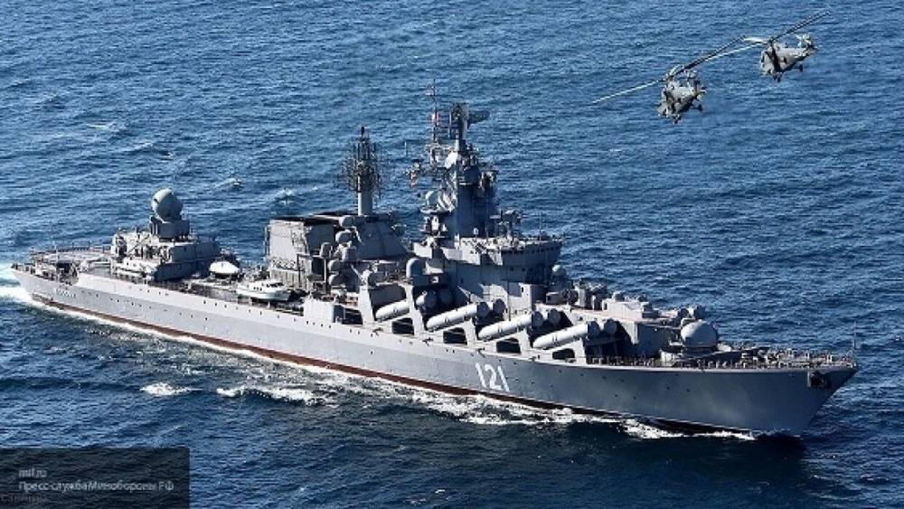 Минобороны РФ заявило о возвращении крейсера "Москва" в состав Черноморского флота