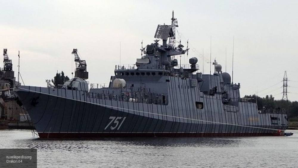 Корабли Черноморского флота провели учения по отражению ракетной атаки