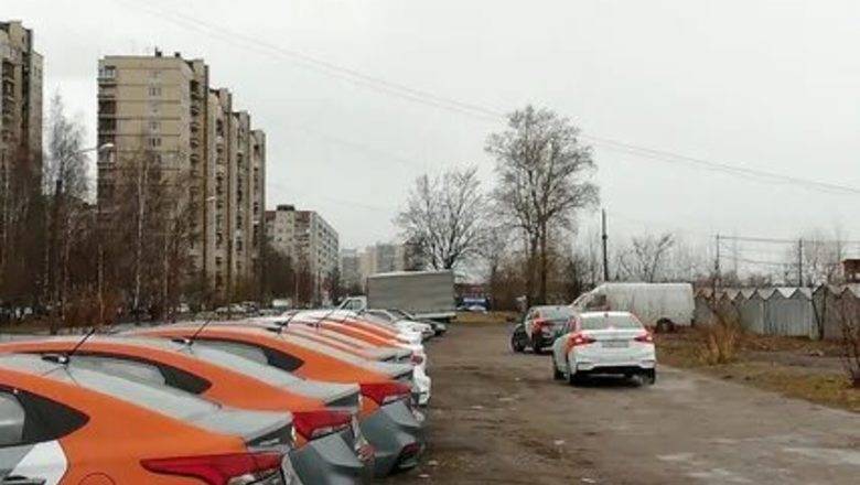 В Нижний Новгород пригнали сотни каршеринговых машин из Москвы