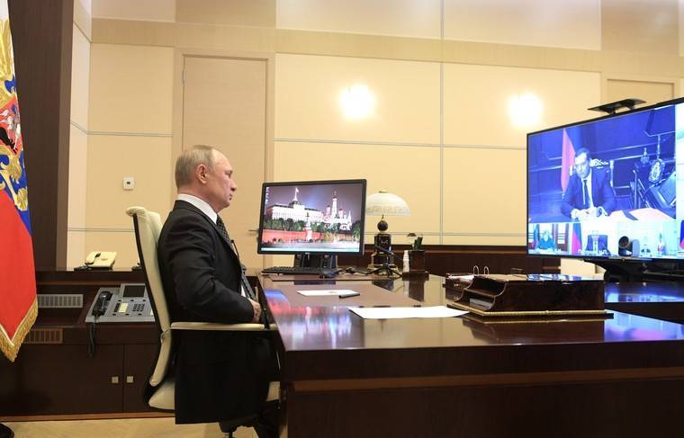 Путин примет участие в открытии нескольких больниц по видеосвязи