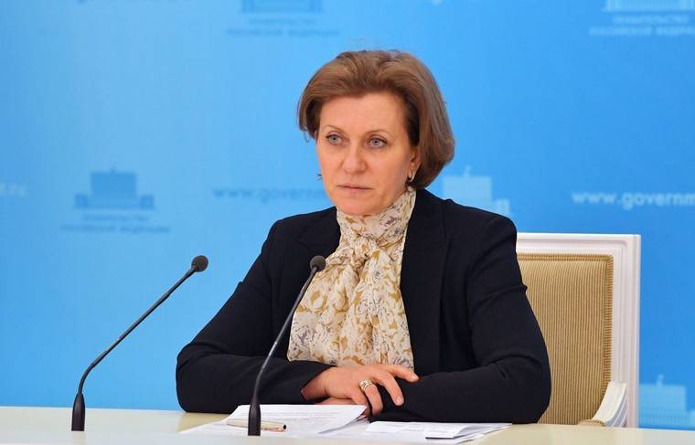 Попова назвала медленным рост числа заразившихся коронавирусом в РФ