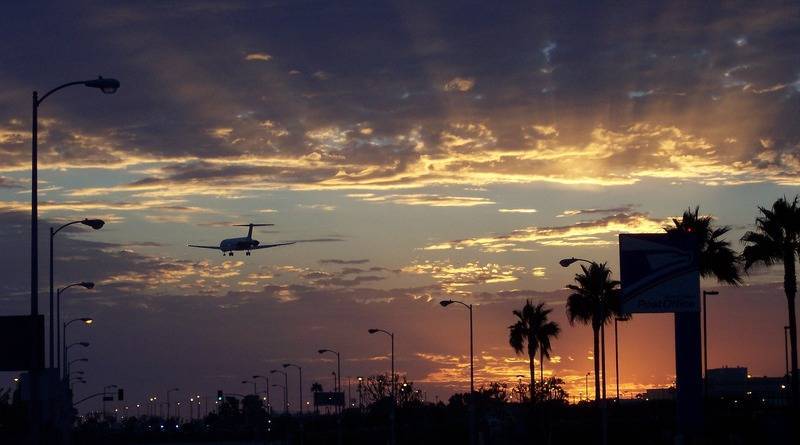 В Лос-Анджелесе – рекордное падение количества авиарейсов в истории