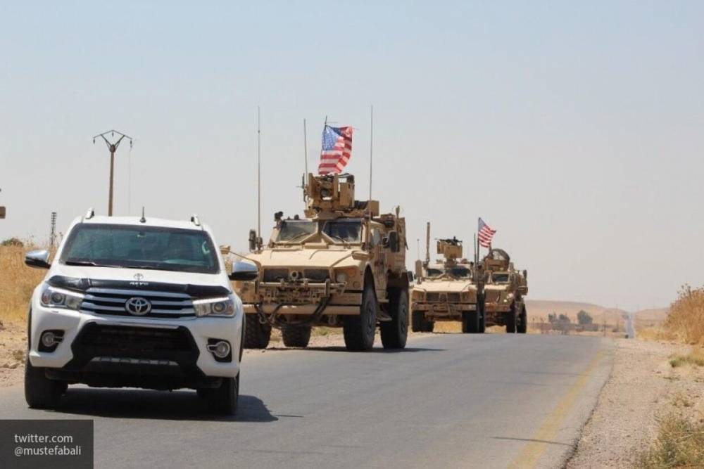 Конвой американской военной техники был замечен в сирийской провинции Хасака