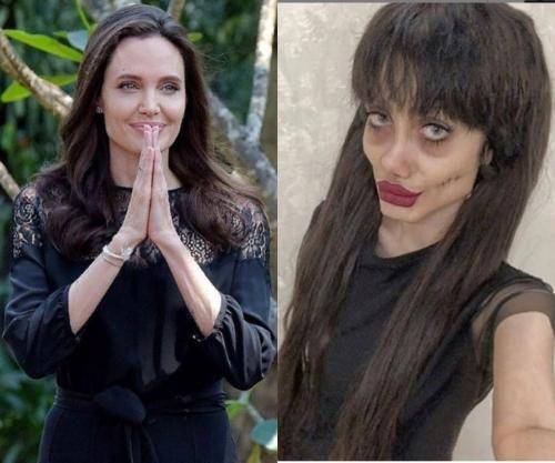 Иранская Джоли больна и слаба… Настоящая Анджелина может спасти зомби-копию от тюрьмы