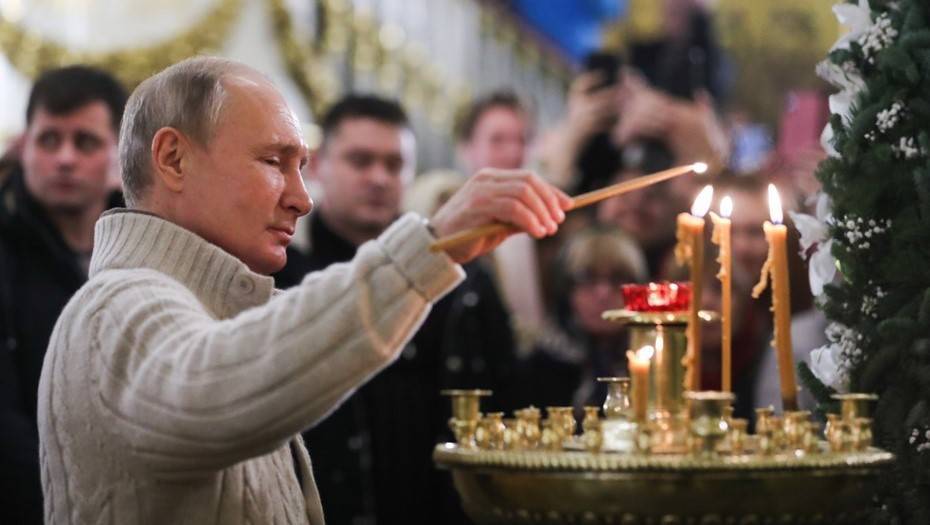 Путин впервые за 17 лет отменил визит в Храм Христа Спасителя на Пасху
