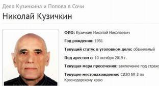 Николай Кузичкин отпущен под домашний арест