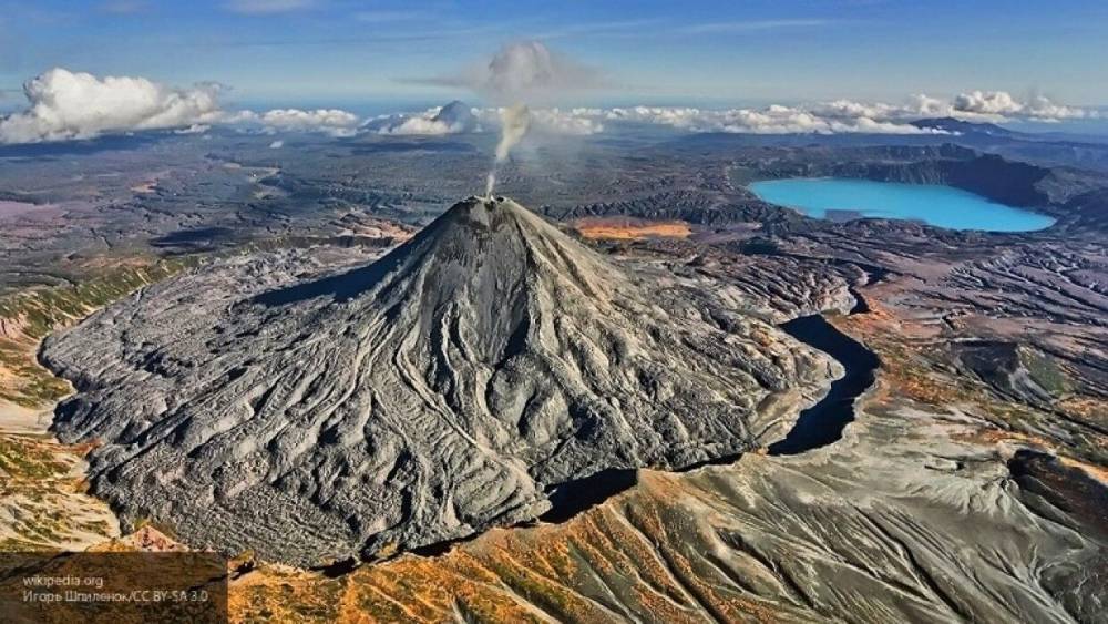 Потоки лавы заметили на склоне Ключевского вулкана на Камчатке
