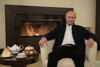 Владимир Путин обратился к согражданам в пасхальном поздравлении