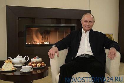 Владимир Путин обратился к согражданам в пасхальном поздравлении