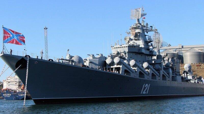 Ракетный крейсер "Москва" отправится в Средиземное море в конце лета 2020 года