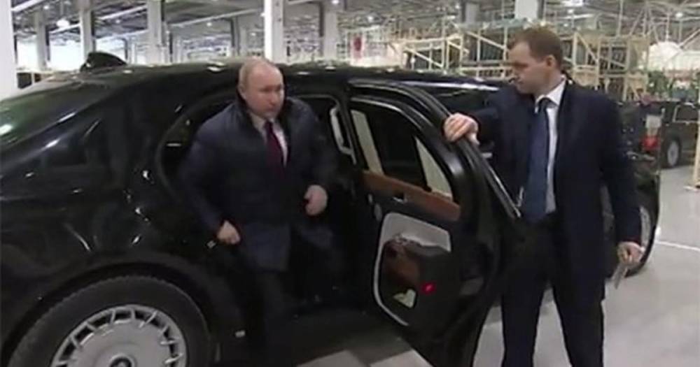 Путин давал указания Минпромторгу по конструкции Aurus