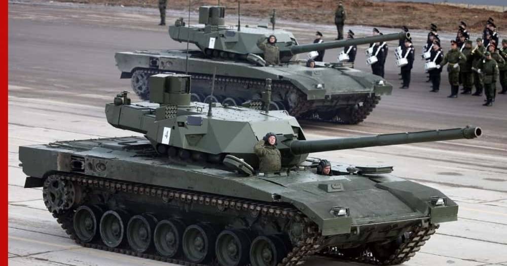 Мантуров рассказал о боевых испытаниях танка Т-14 «Армата» в Сирии