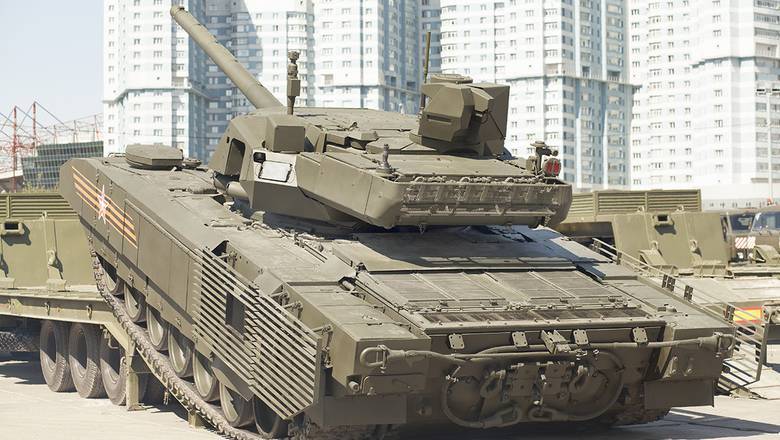 Россия провела испытания нового танка «Армата» в Сирии