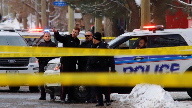 Канадская полиция ищет подозреваемого в причастности к инциденту со стрельбой