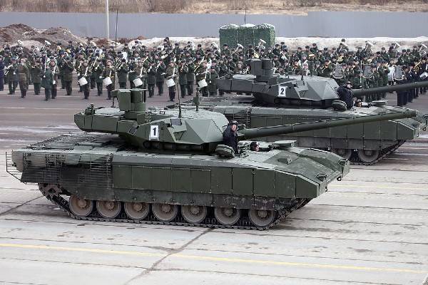 Танк Т-14 «Армата» испытали в Сирии