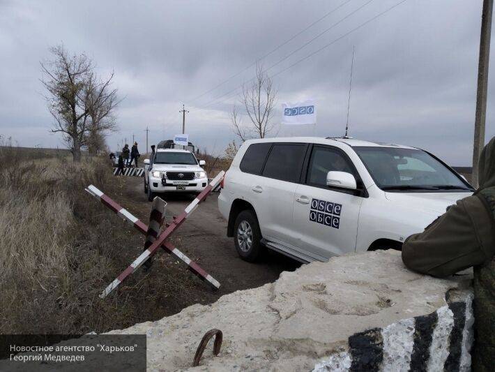Силовики ВСУ заминировали дорогу по маршруту наблюдателей ОБСЕ
