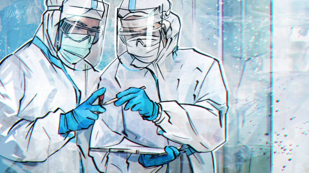 Более 40 зараженных коронавирусом петербуржцев находятся в реанимации