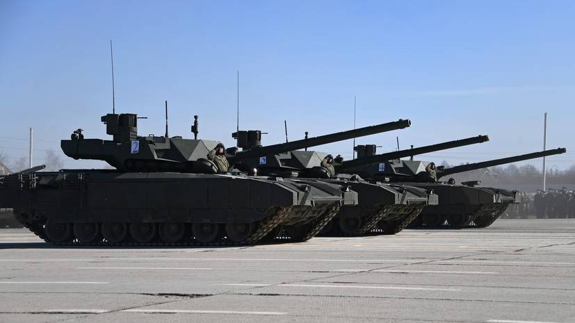 «Только после начала поставок в войска РФ»: Мантуров сообщил о предварительных заявках на экспорт танка Т-14 «Армата»