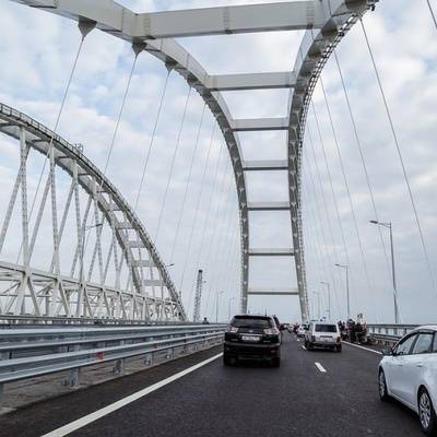 КПП установили на подъезде к мосту через Керченский пролив