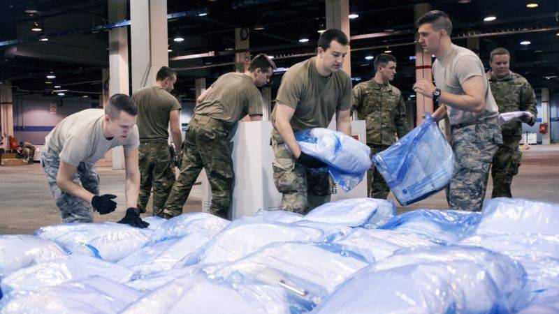 Федеральные власти запросили у Пентагона 100 тысяч мешков для трупов