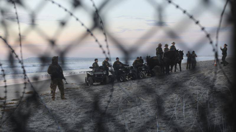 США направят на границу с Мексикой дополнительную группу военных