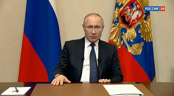 Путин продлил нерабочий режим до конца апреля