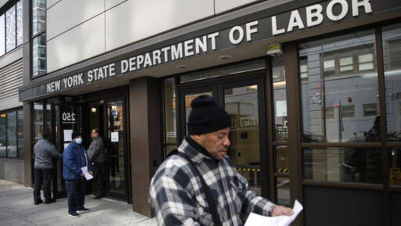 На прошлой неделе в США за пособием по безработице обратились 6,5 млн человек