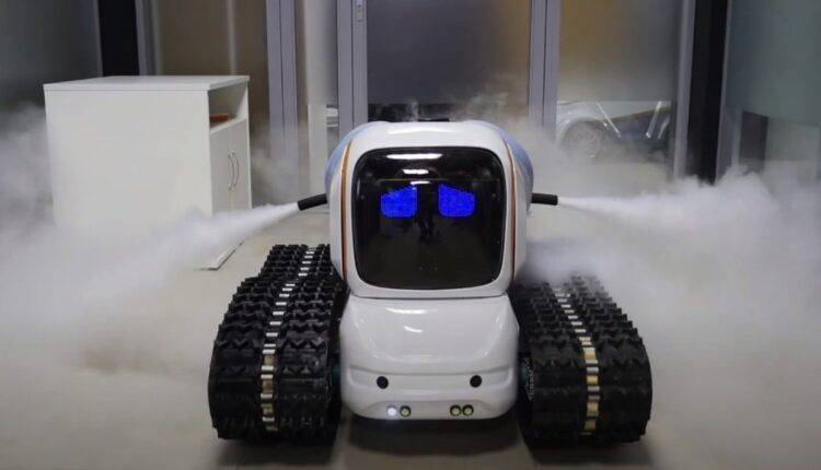 Российские разработчики создали робота-дезинфектора