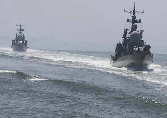 Защиту Сахалина отработали ракетные катера Тихоокеанского флота