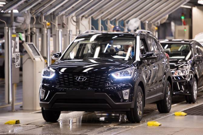 Петербургский завод Hyundai продолжает работать в односменном режиме