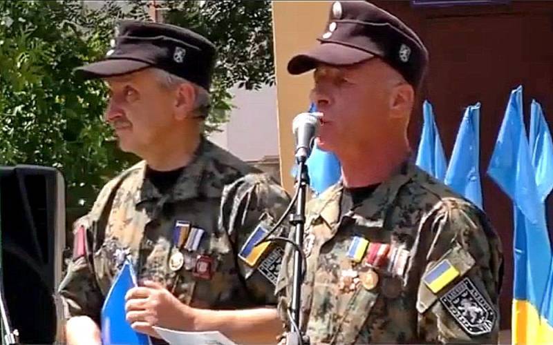 На Украине наградили ветерана дивизии Ваффен-СС «Галичина»