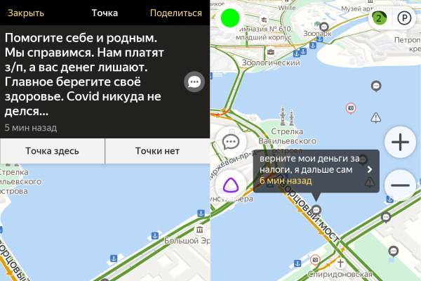 В Петербурге начался онлайн-митинг против мер по самоизоляции