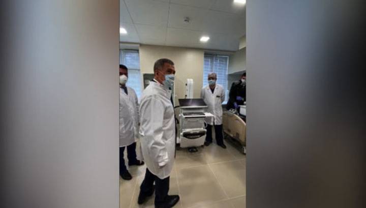 Глава Татарстана навестил тяжелобольных пациентов в РКБ