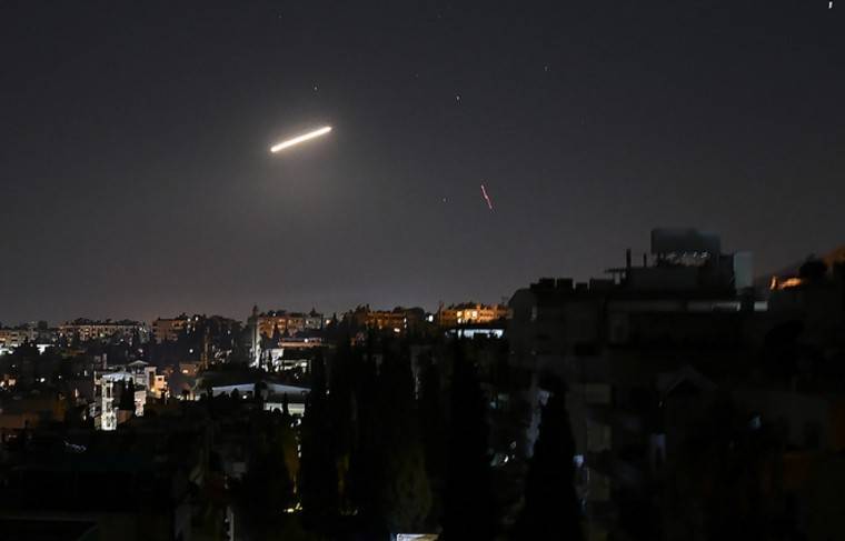 Сирия отражает атаку Израиля со стороны Пальмиры