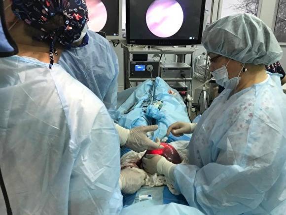 В НИИ ОММ провели первую в России операцию внутриутробной коррекции грыжи спинного мозга