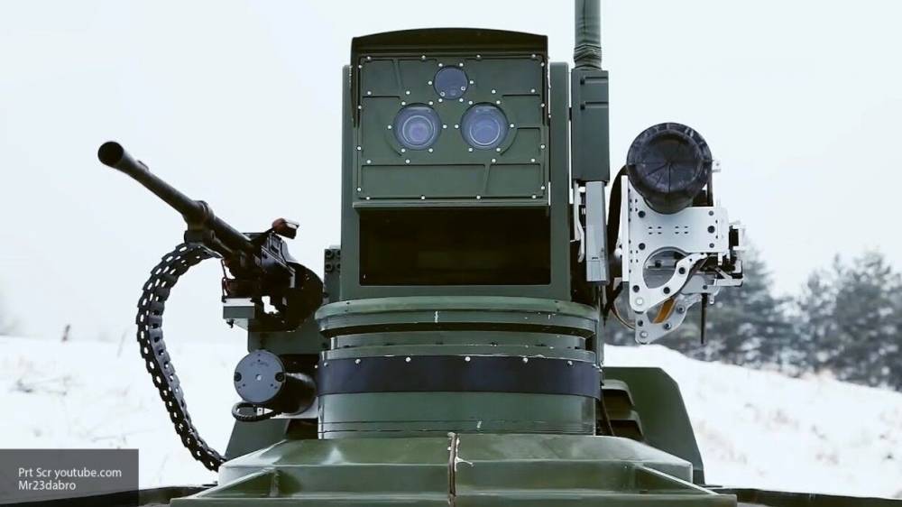 Российский робот "Маркер" обзаведется ударными БПЛА-камикадзе