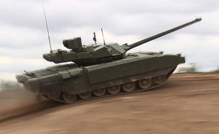 The Drive (США): правительство РФ заявило, что направило новые танки Т-14 в Сирию для проведения боевых испытаний