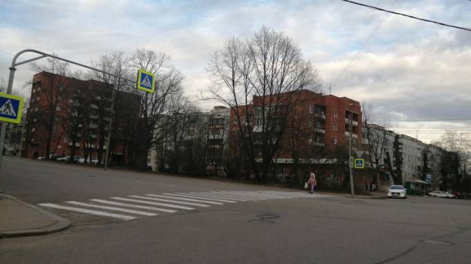 В Выборге проводятся дорожные работы на улице Кривоносова