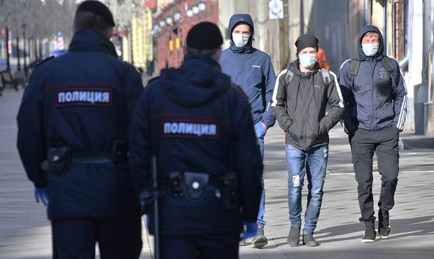 Московские власти пока не будут вводить пропуска для пеших прогулок по городу