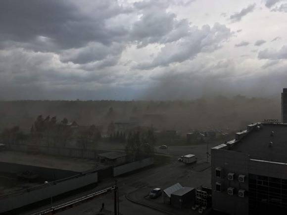В Свердловской области ожидаются дожди, грозы и шквалистый ветер