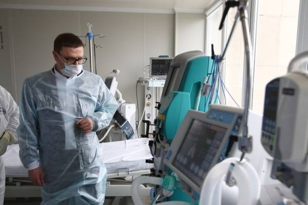 Алексей Текслер проверил готовность больницы Челябинска к приему пациентов с коронавирусом