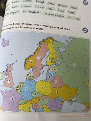 Украинцев Эстонии возмутила карта в учебнике с российским Крымом