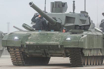 В США допустили «повреждение» российской Т-14 «Армата» в Сирии