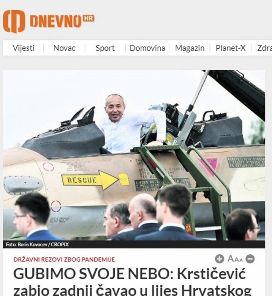 Хорватская пресса напугана усилением армии Сербии