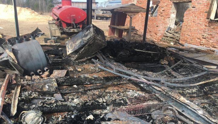 Рабочий погиб при взрыве газового баллона в Вологодской области
